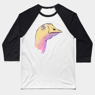 Terrified Goose Baseball T-Shirt